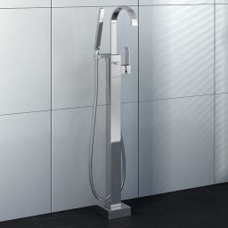 Kohlman Axis bateria wannowo-prysznicowa wolnostojąca chrom QF1165N