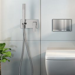 Kohlman Excelent bateria bidetowa podtynkowa chrom QW138H
