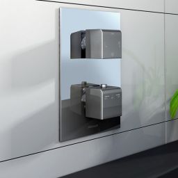 Kohlman Excelent bateria wannowo-prysznicowa podtynkowa termostatyczna chrom QW433H