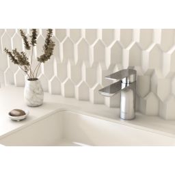 Kohlman Proxima bateria umywalkowa stojąca chrom QB100P