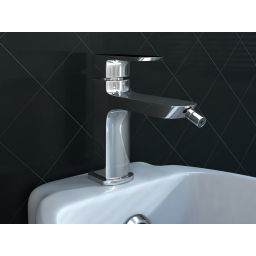 Kohlman Foxal bateria bidetowa stojąca chrom QB130F