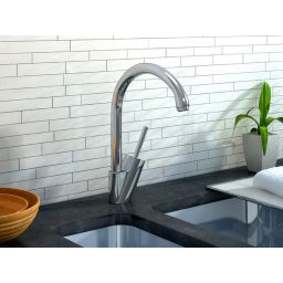 Kohlman Maxima bateria kuchenna stojąca chrom QB146M