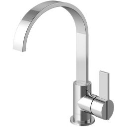 Kohlman Dexame bateria umywalkowa stojąca chrom QB150D