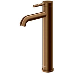 Kohlman Axel Brushed Copper bateria umywalkowa stojąca miedź szczotkowana QB170ABC