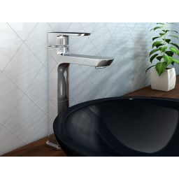 Kohlman Foxal bateria umywalkowa stojąca wysoka chrom QB170F