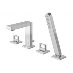 Kohlman Nexen bateria wannowo-prysznicowa 4-otworowa chrom QB240U