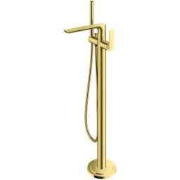 Kohlman Experience Gold bateria wannowo-prysznicowa wolnostojąca złoty połysk QF1165EGD