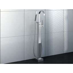 Kohlman Axis bateria wannowo-prysznicowa wolnostojąca chrom QF1165N