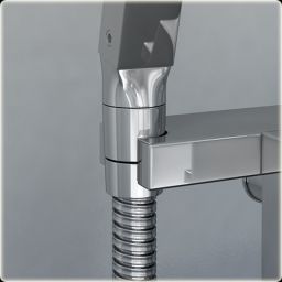 Kohlman Axis bateria wannowo-prysznicowa wolnostojąca chrom QF1165N