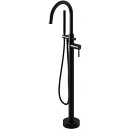 Kohlman Roxin Black bateria wannowo-prysznicowa wolnostojąca czarna QF1165RB