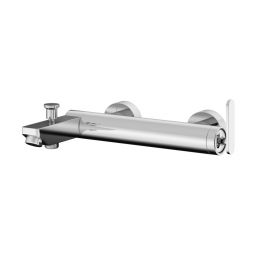 Kohlman Boxine bateria wannowo-prysznicowa ścienna chrom QW110B
