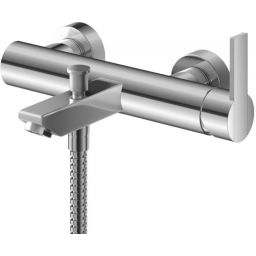 Kohlman Gixs bateria wannowo-prysznicowa ścienna chrom QW110G