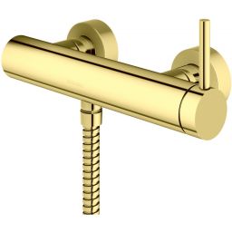Kohlman Axel Gold bateria prysznicowa ścienna złota QW120AGD