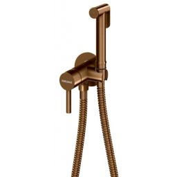 Kohlman Axel Brushed Copper bateria bidetowa podtynkowa miedź szczotkowana QW135ABC
