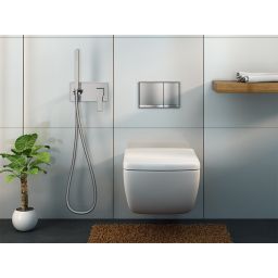 Kohlman Axis bateria bidetowa podtynkowa chrom QW138N