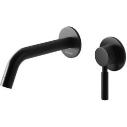 Kohlman Roxin Black bateria umywalkowa podtynkowa czarna QW180RB