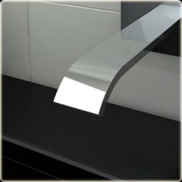 Kohlman Axis bateria umywalkowa podtynkowa chrom QW185N