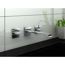 Kohlman Axis bateria umywalkowa podtynkowa chrom QW193N