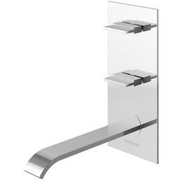 Kohlman Axis bateria umywalkowa podtynkowa chrom QW196N