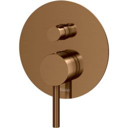 Kohlman Axel Brushed Copper bateria wannowo-prysznicowa podtynkowa miedź szczotkowana QW210ABC
