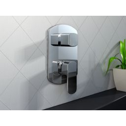 Kohlman Foxal bateria wannowo-prysznicowa podtynkowa chrom QW211F