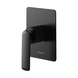 Kohlman Experience Black bateria prysznicowa podtynkowa czarny mat QW220EB