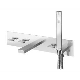 Kohlman Excelent bateria wannowo-prysznicowa podtynkowa chrom QW269H