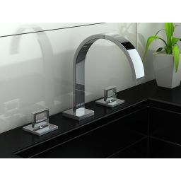 Kohlman Nexen-S bateria umywalkowa stojąca chrom SQB202U