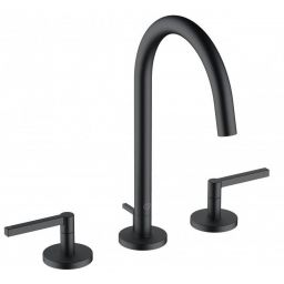 Kludi Nova Fonte Puristic bateria umywalkowa stojąca czarny mat 201433915