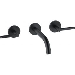 Kludi Nova Fonte Puristic bateria umywalkowa podtynkowa czarny mat 201443915