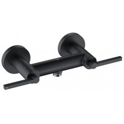 Kludi Nova Fonte Puristic bateria prysznicowa ścienna czarny mat 207103915