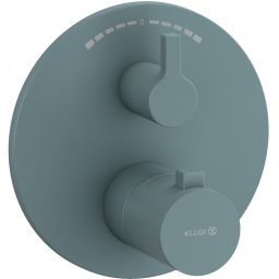 Kludi Nova Fonte Puristic bateria wannowo-prysznicowa podtynkowa termostatyczna morski mat 20810O315