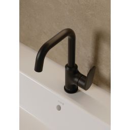 Kludi X1 bateria umywalkowa stojąca czarny mat 320283975