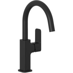 Kludi Renon bateria umywalkowa stojąca czarny mat 420273975