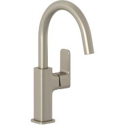 Kludi Renon bateria umywalkowa stojąca nikiel szczotkowany 42027N575