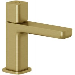 Kludi Renon zawór umywalkowy stojący złoty szczotkowany 42118N075