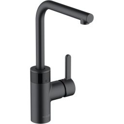 Kludi E-GO bateria kuchenna stojąca elektroniczna czarny mat 422306675