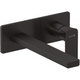 Kludi Renon bateria umywalkowa podtynkowa czarny szczotkowany 42245N275