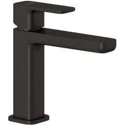 Kludi Renon bateria umywalkowa stojąca czarny szczotkowany 42282N275