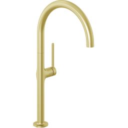 Kludi Reef bateria kuchenna stojąca złoty szczotkowany 50803N075