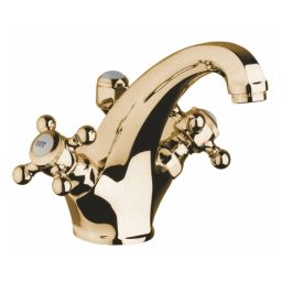 Kludi 1926 bateria umywalkowa stojąca pozłacana 510104520