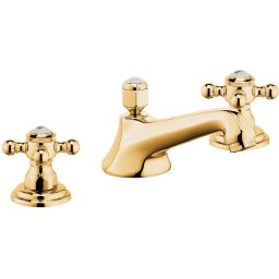 Kludi 1926 bateria umywalkowa 3-otworowa pozłacana 510464520