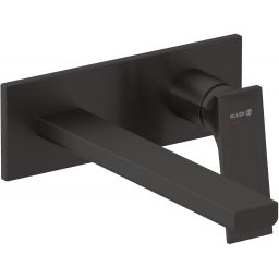 Kludi Decus bateria umywalkowa podtynkowa czarny szczotkowany 54245N275