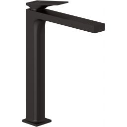 Kludi Decus bateria umywalkowa stojąca czarny szczotkowany 54298N275