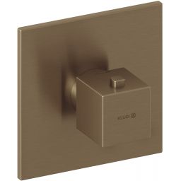 Kludi Decus bateria prysznicowa podtynkowa termostatyczna brąz szczotkowany 54739N175