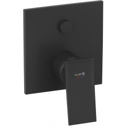 Kludi Decus bateria wannowo-prysznicowa podtynkowa czarna 547593975