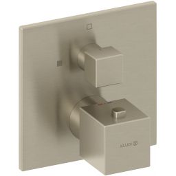 Kludi Decus bateria prysznicowa podtynkowa termostatyczna nikiel szczotkowany 54885N575