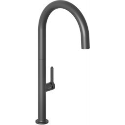 Kludi Aurea bateria kuchenna stojąca czarny mat 558036675