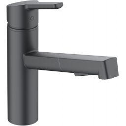 Kludi M3 bateria kuchenna stojąca czarny mat 585813975