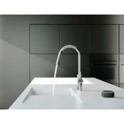 Kludi E-Go Voice bateria kuchenna stojąca chrom 423000577